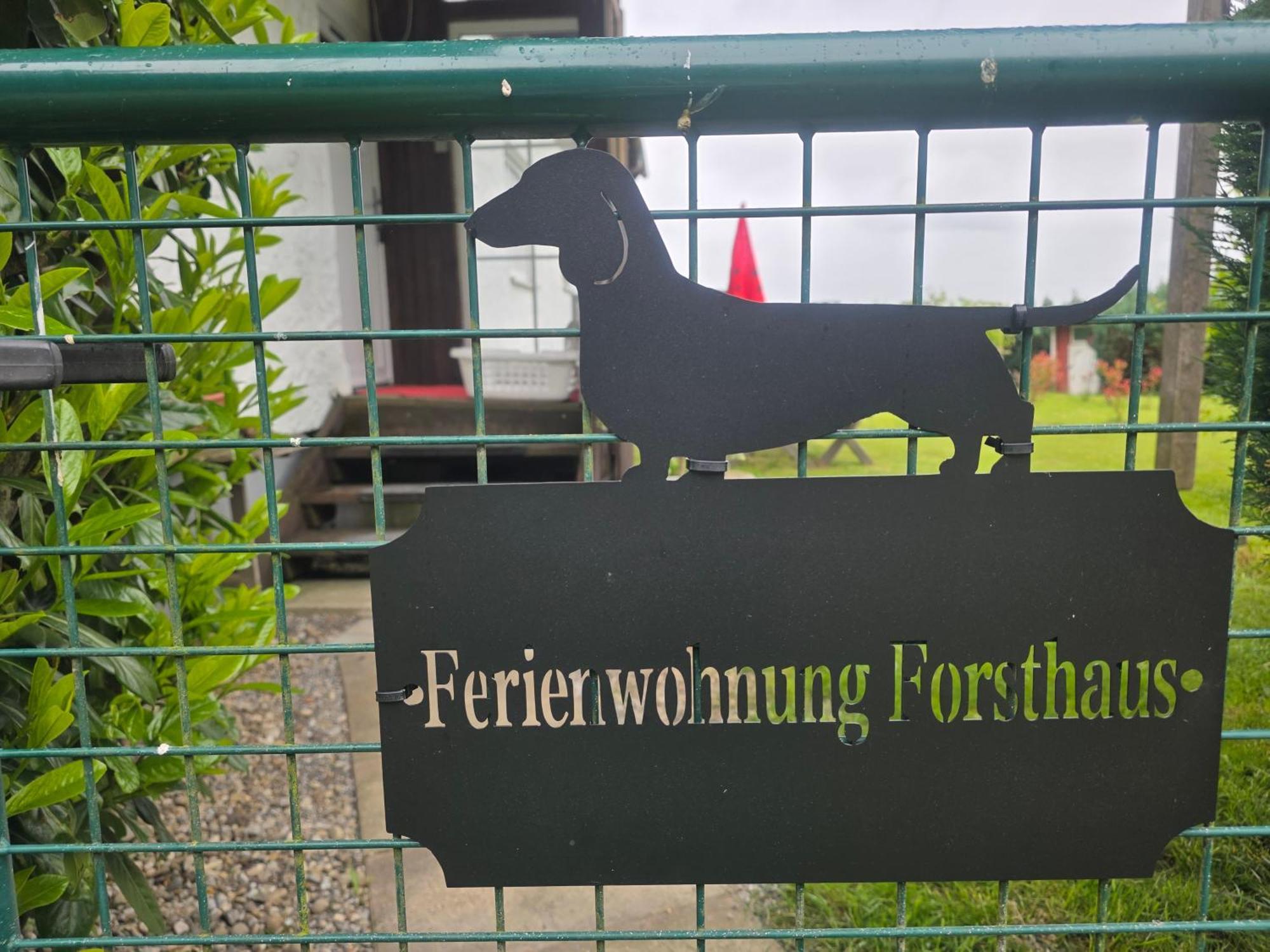 Ferienwohnung Forsthaus บาด โกรเนนบาค ภายนอก รูปภาพ
